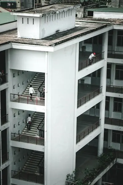 upstairs — Наверху