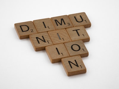Diminish — уменьшаться