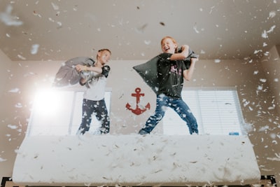 pillow fight — бой подушками