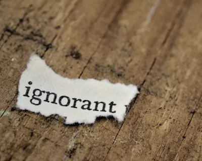 plead ignorance — ссылаться на незнание