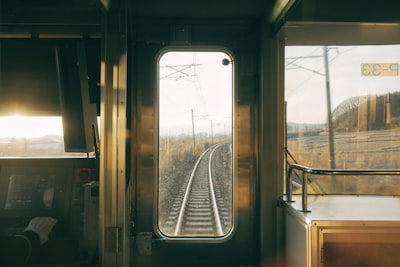 Through the window — через окно