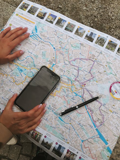 plan miasta — карта города