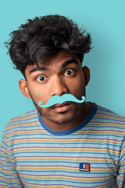 Bushy moustache — густые усы