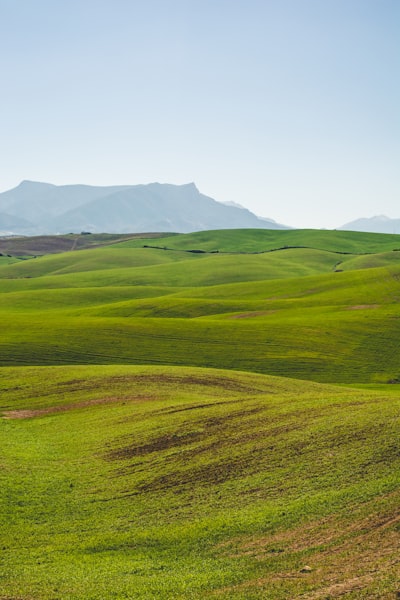 Rolling hills — пологие холмы