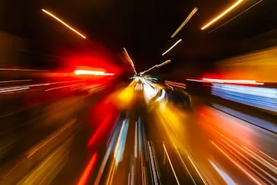 At warp speed — на бешеной скорости