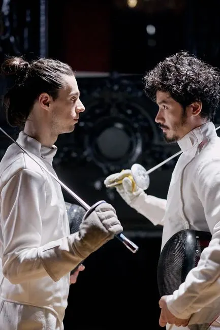 Fencing match — Фехтовальный поединок