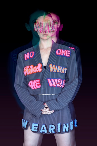 I was wearing clothes — на мне была одежда