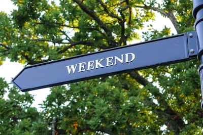 w ten weekend — в эти выходные