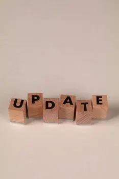 bring up to date — обновить