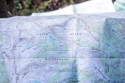 Napkin map — схема на салфетке