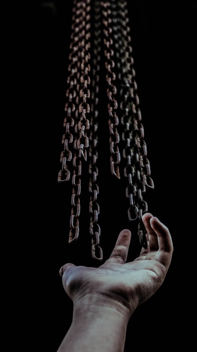 Freed of the shackles — освобождённый от оков