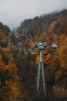 Chair lift — Кресельный подъемник